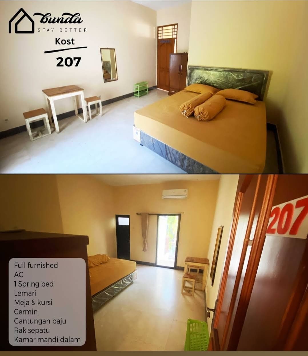 Foto Kost Bunda Kamar 207