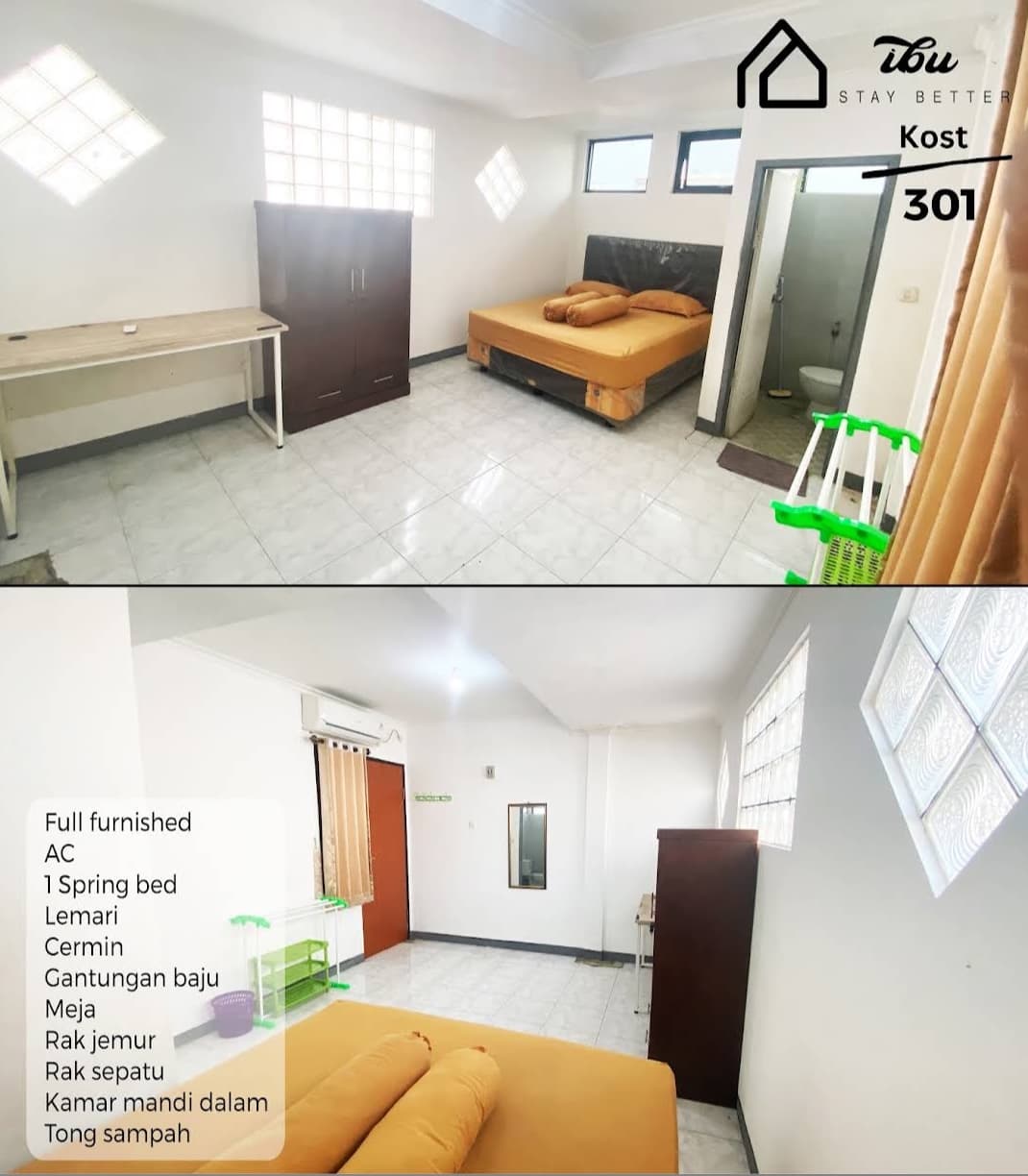 Foto Kost Ibu Kamar 301