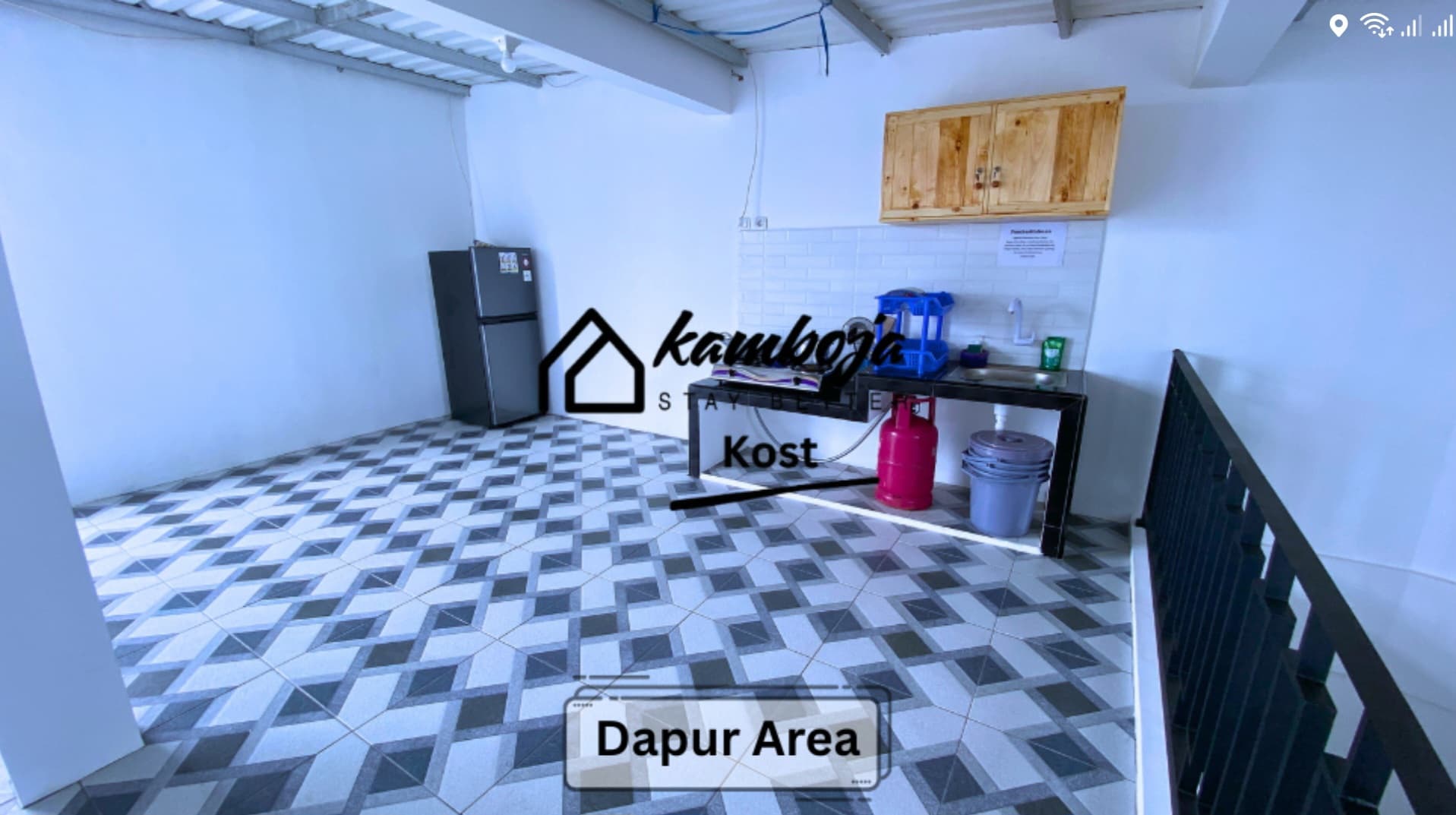 Foto Kost Kamboja 35A area dapur