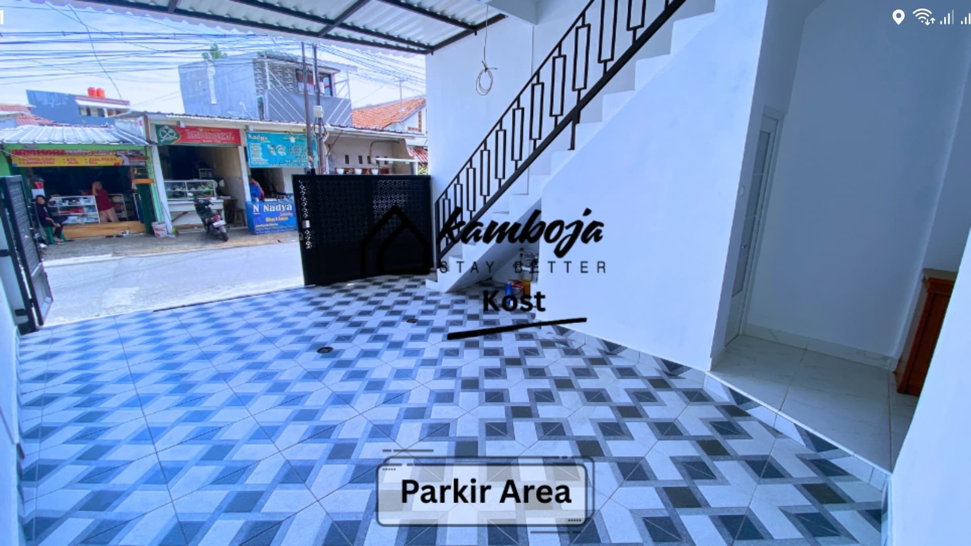 Foto Kost Kamboja 35A area parkir