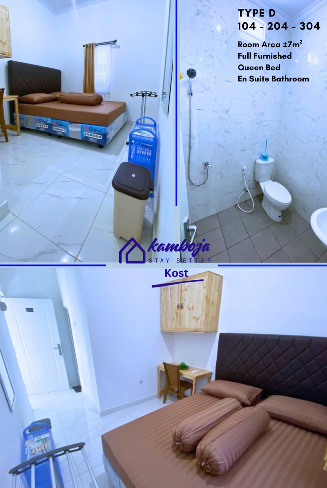 Foto Kost Kamboja 35A kamar Tipe D