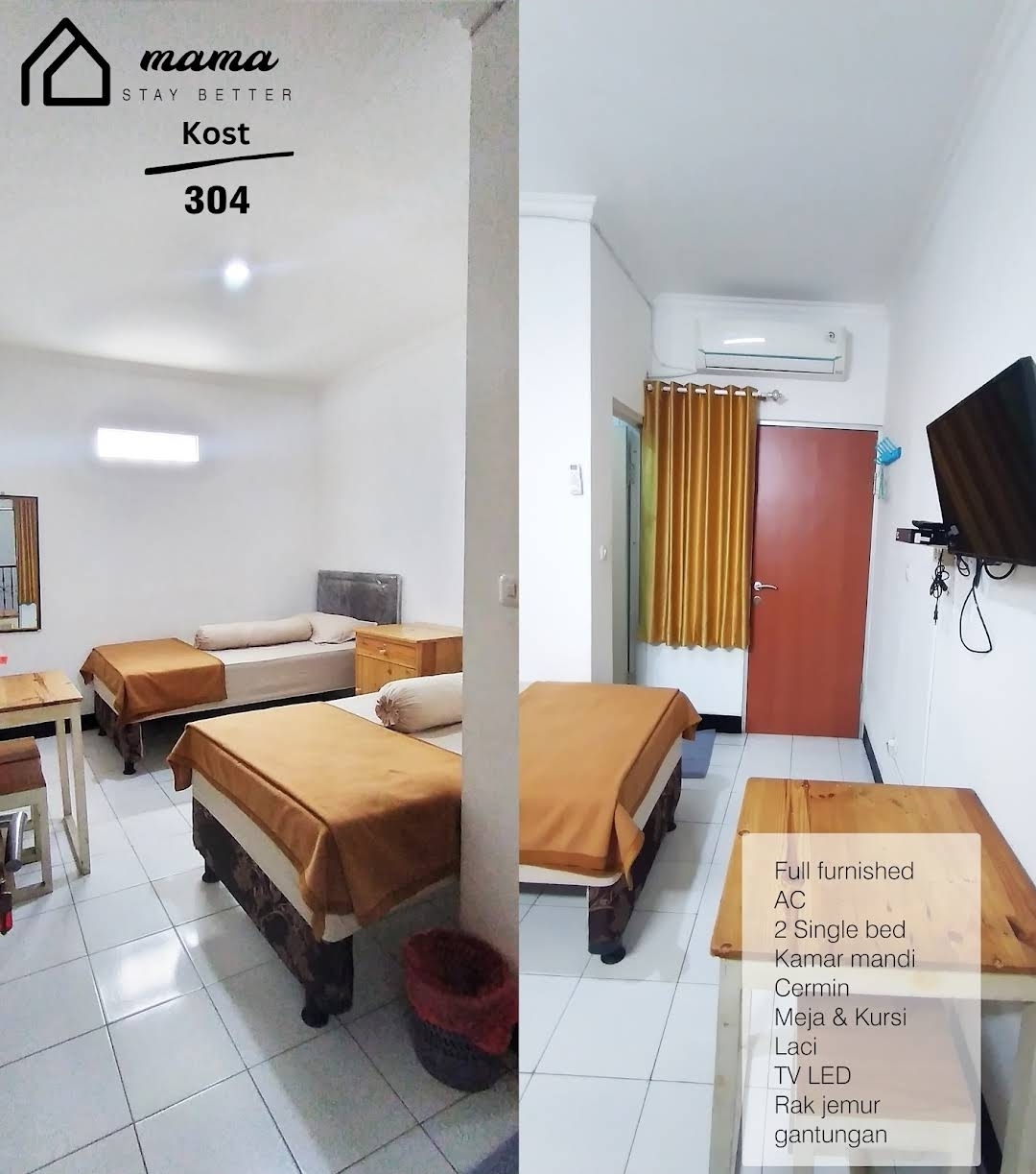 Foto Kost Mama Kamar 304