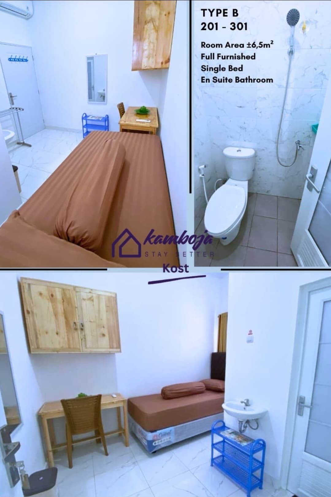 Kost Kamboja 35A Kamar Tipe B